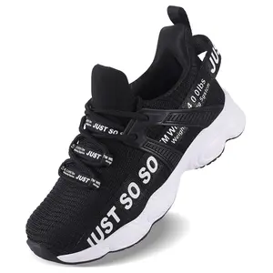 Tennis Shoes Girls Kids Slip on Sneakers Lightweight Running Shoes for Athletic Walking