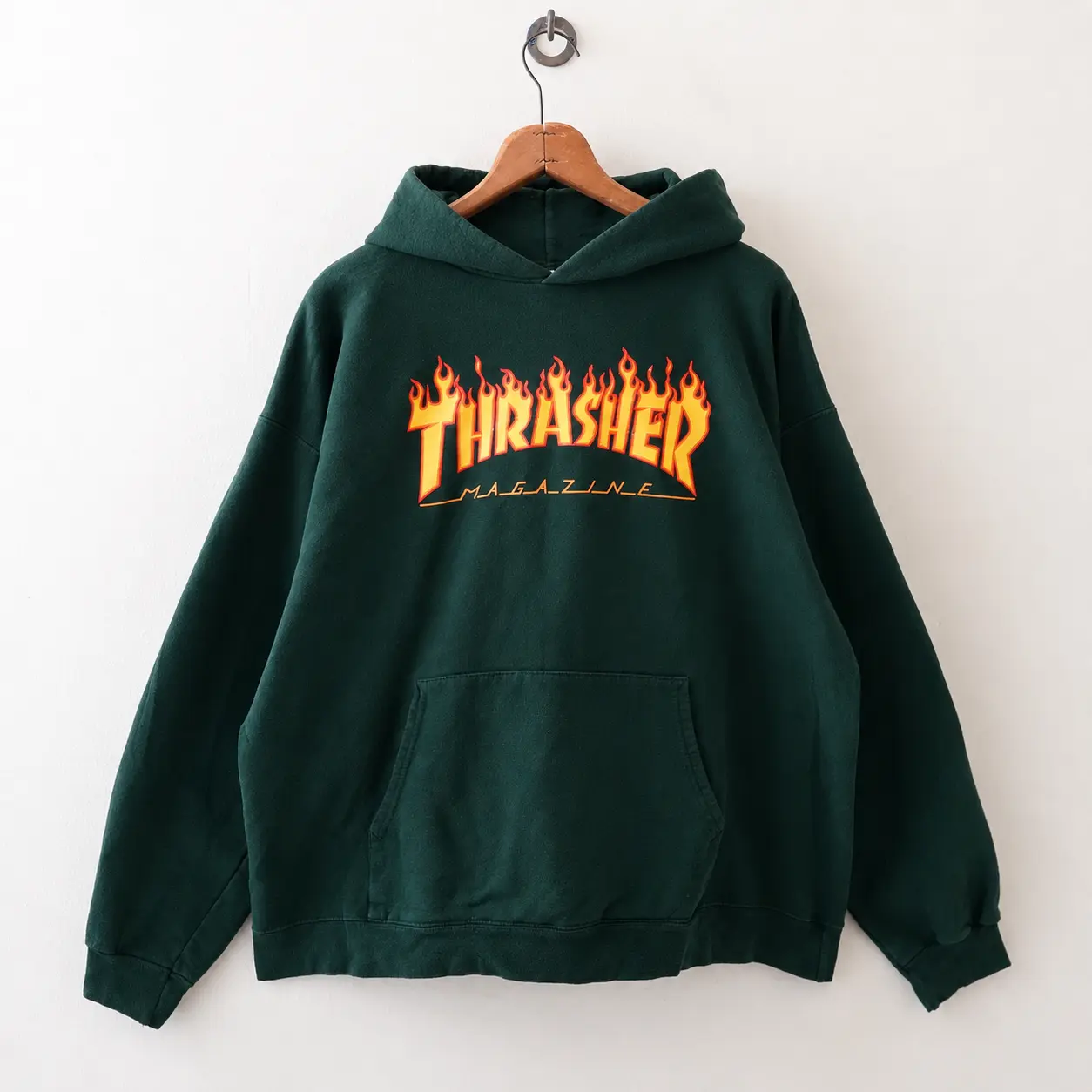 Thrasher Red Flame Hoodie, Vintage Thrasher Magazine Flame Graphic Shirt, Graphic Shirt for Men, for Women Menswear