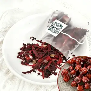 Premium Hibiscus Tea Bags 100% Certified Organic Flor de Jamaica Agua Frescas Gluten Free Natural Pure 50 Tea Bags for Gluten Sensitivities Herbal Health Tea Herbal Detox Tea