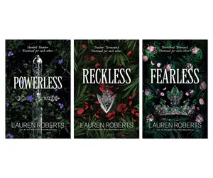 Lauren Roberts Powerless Trilogy - 3-Book Complete Bundle Set - Hardcover