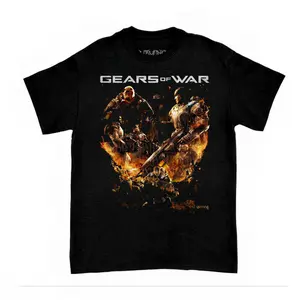 Gears of War T-Shirt, Battle Armor Soldier Graphic Tee, Sci-Fi Shooter Video Game Shirt, Action Gamer Gift, Gift for Men, Gift for Women, Crew Neck T-shirt, Trending T-shirt