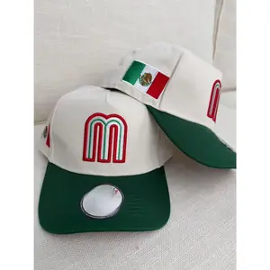 Mexican Flag Hat | Mother & Child M Embroidered Cap | Perfect for Sports & Casual Outfits