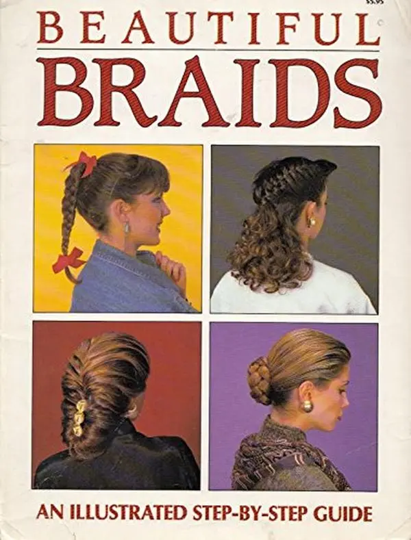 Used Book - Beautiful Braids (Paperback) by Patricia Coen, Joe Maxwell - English with Illustrated Beauty Tips, Hair Design Tutorials