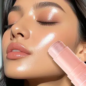 MAGIGIRL Jelly Water Glow Highlighter Stick | Waterproof & Sweatproof, Long-Lasting Dewy Shine, Multi-Use Face, Body & Hair Highlighter