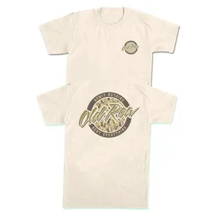 Deer Camo Circle Logo Tee , Graphic Tee, Easy to Wear, Just Throw It On, Everyday Basic, Never Outdated
