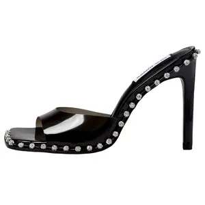 Steve Madden Zaylee Sandal Black  ZAYL02S1-027 Women's