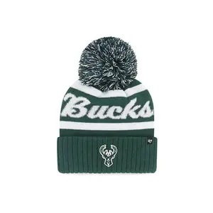 '47 Brand Spirited Milwaukee Bucks Pom Knit Hat