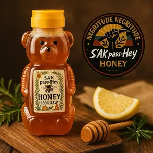 S'ak Pass-hey Haitian raw Honey Syrup