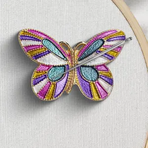 Magnetic Needle Minder Needle Holder Cross Stitch Accessories - Butterfly Pattern