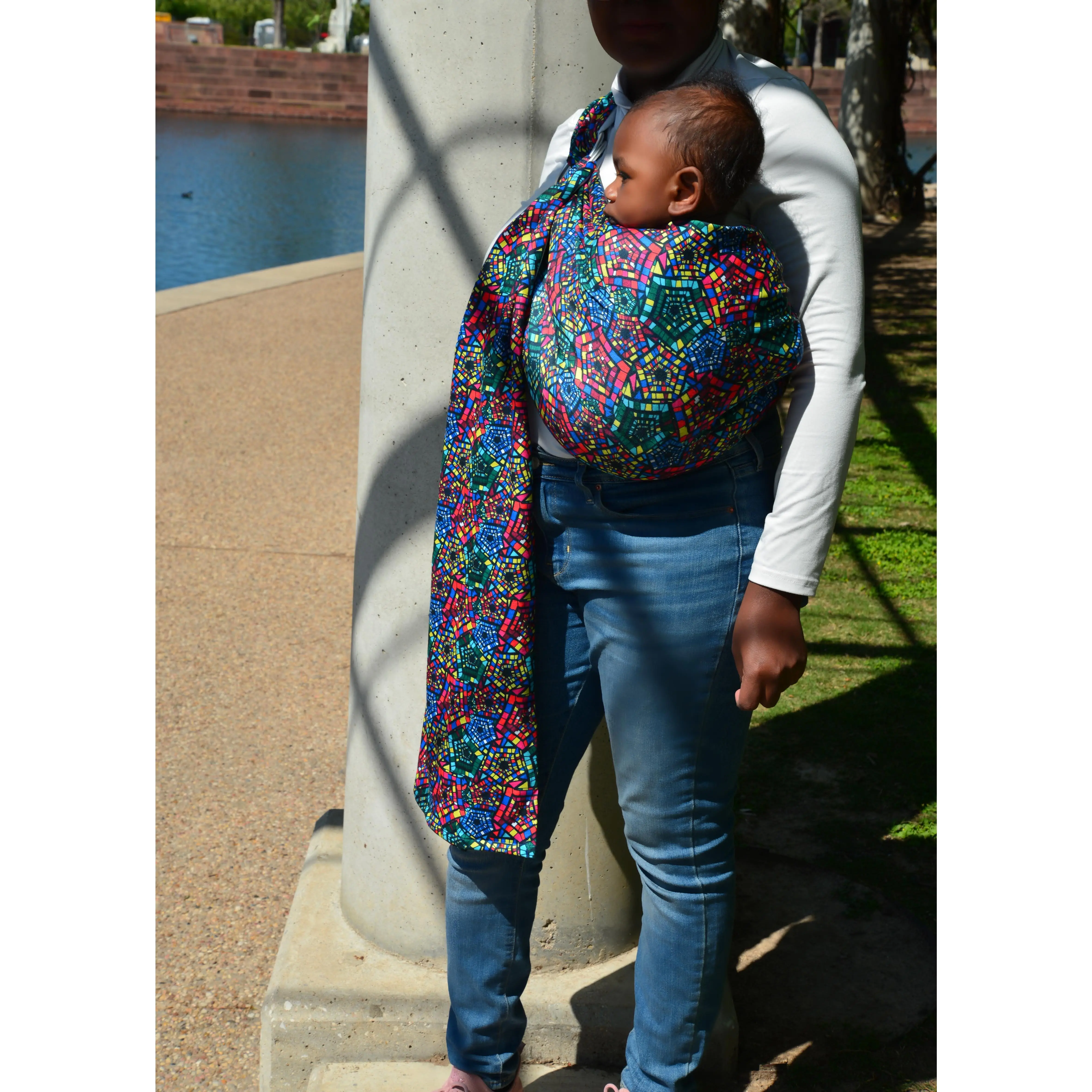 Multi Color Ring Sling Carrier - Versatile Design for Everyday Use, Ideal for Travel and Casual Outings