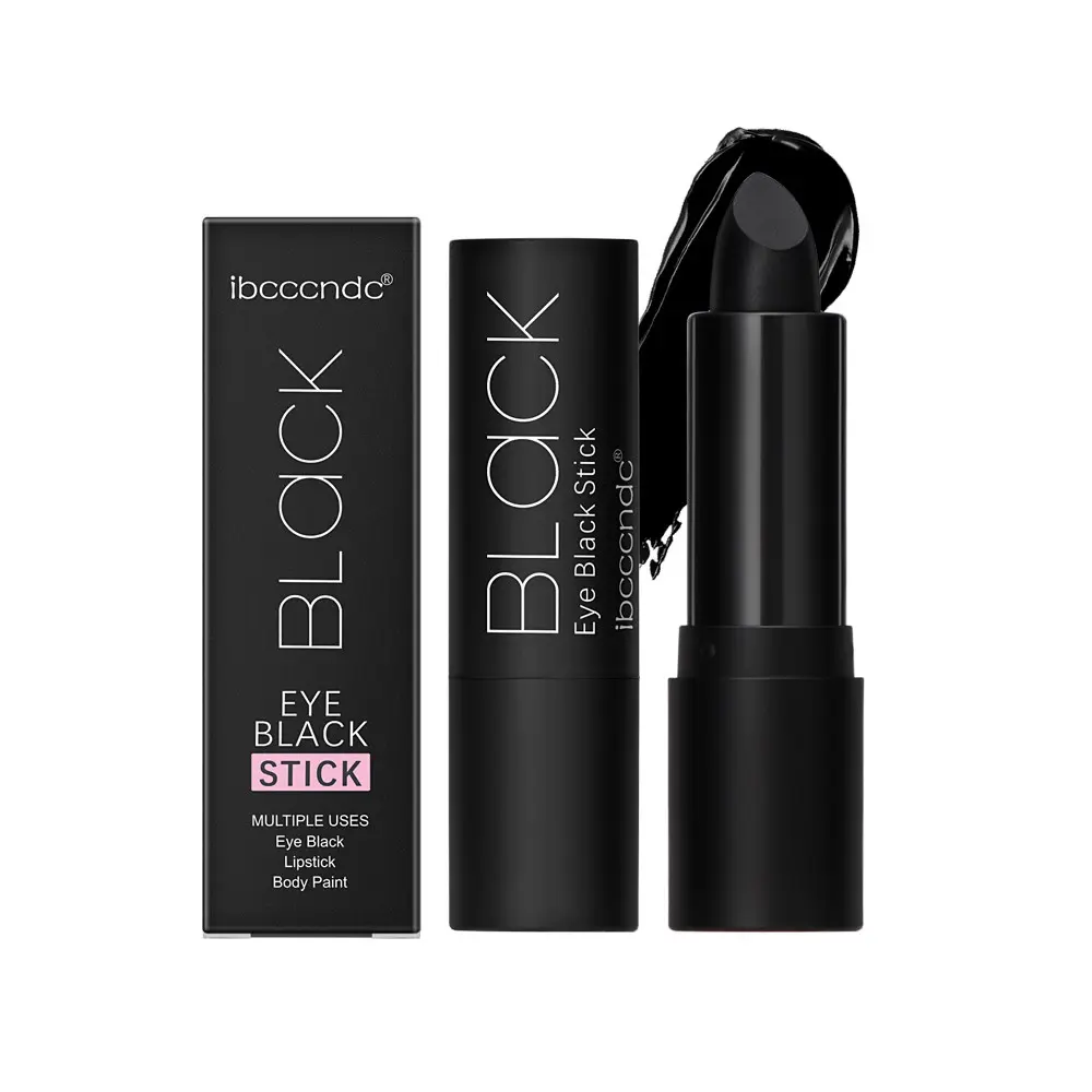 Eye Black Stick, Fan Face Paint, Party Eyeshadow, Halloween Makeup, Cosmetics Makeup, Travel Size, Compact, Easy to Carry, Versatile Usage, Multiple Uses, Perfect for Sports Events and Parties, Cosmetic