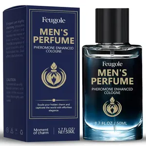 50 mL Pheromone Cologne for Men to Attract Women, Long-Lasting Seductive Perfume with Pure Pheromones - Enhanced Confidence