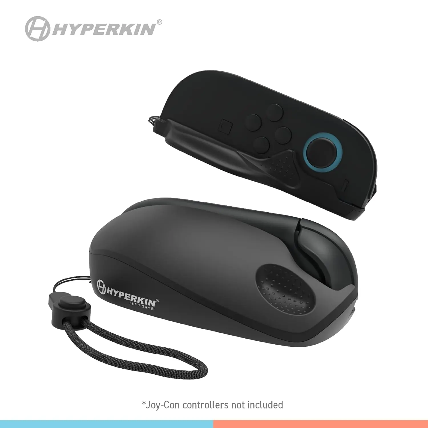 Hyperkin [2 Pack] Joy‑Track Duo Ergonomic Mouse Grip for Nintendo Switch 2 Joycon 2, Gaming Controller for Switch 2 Joy Con Accessories, Offering Precision and Comfort