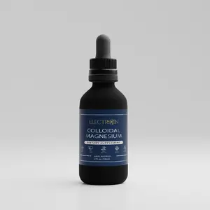 Colloidal Magnesium Supplement-Pure Bioavailable Elemental Magnesium-Natural Vitamin for Muscle Health & Fitness - Ideal for Athletes & Active Individuals