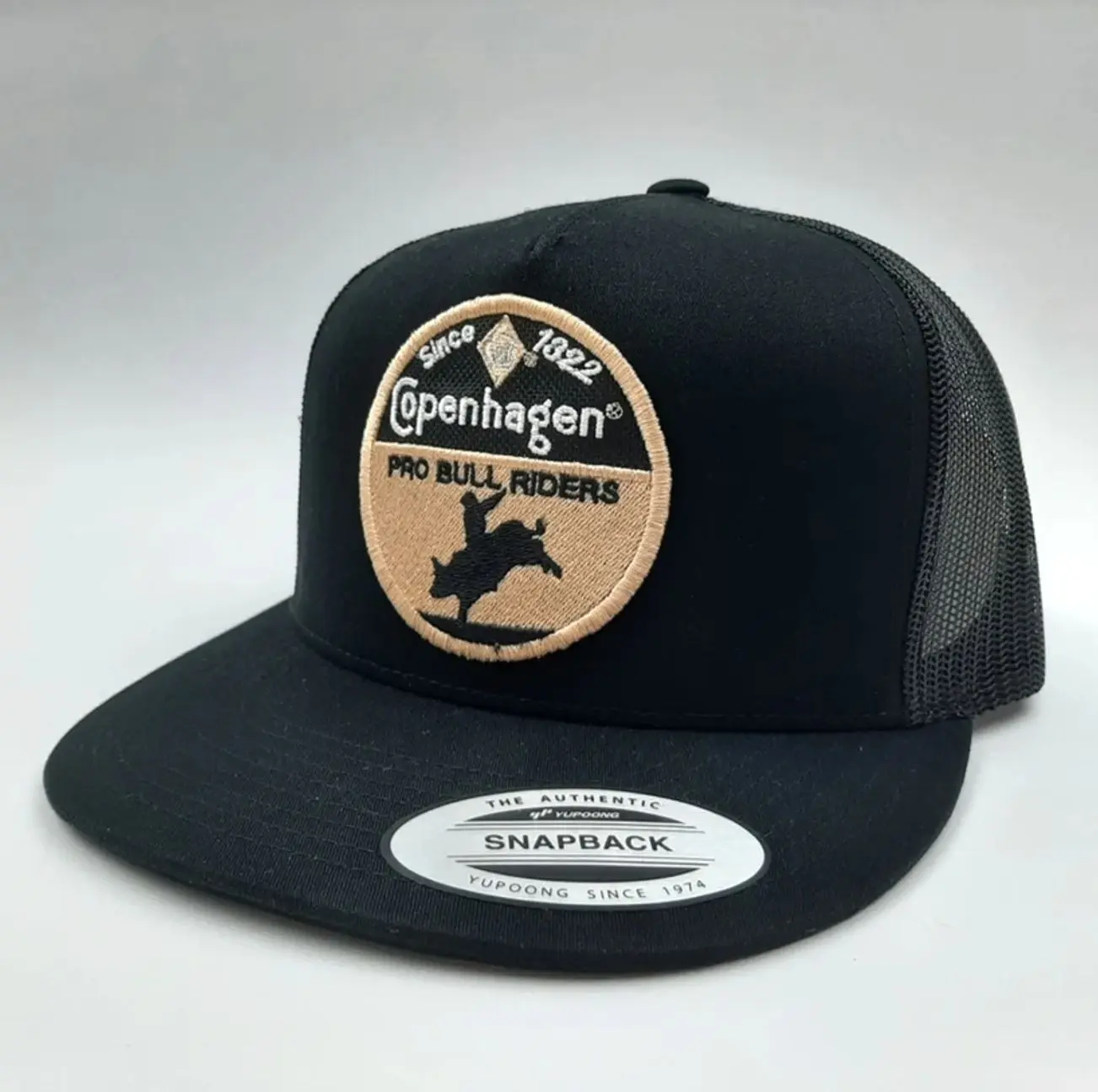 Copenhagen Embroidered Retro Hat Trucker Hat Many Colors Snapback Hat, Unisex Casual Street Style, Gift Idea For Her Him, Unisex Everyday Wear
