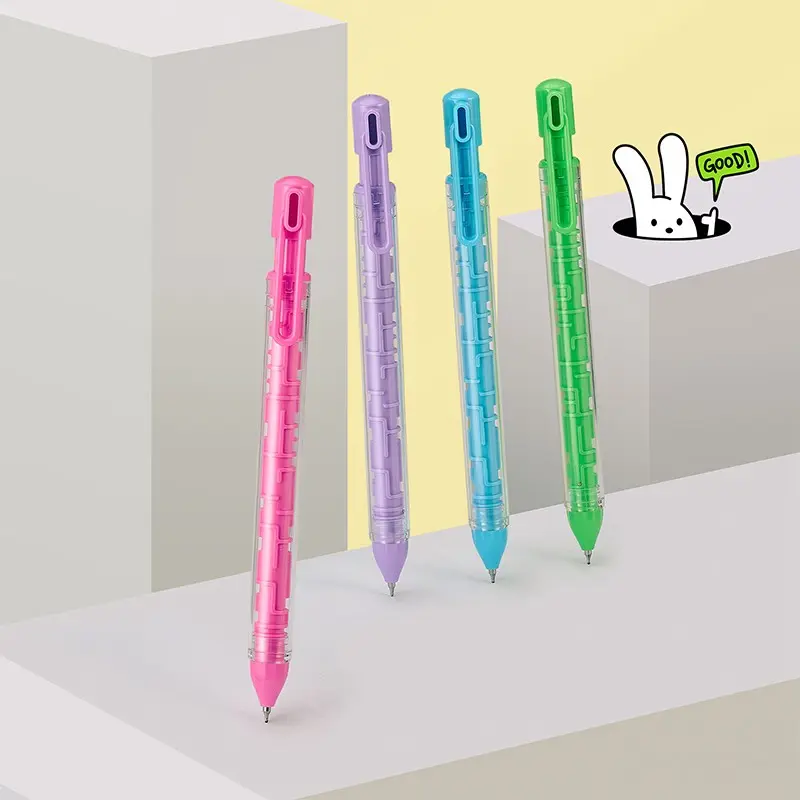 4 Pack Neutral Pen Set, Smooth Writing, Ideal for Daily Use, Perfect Gift for Birthdays and Festivals, High-Quality Stationery, Aesthetic Pens