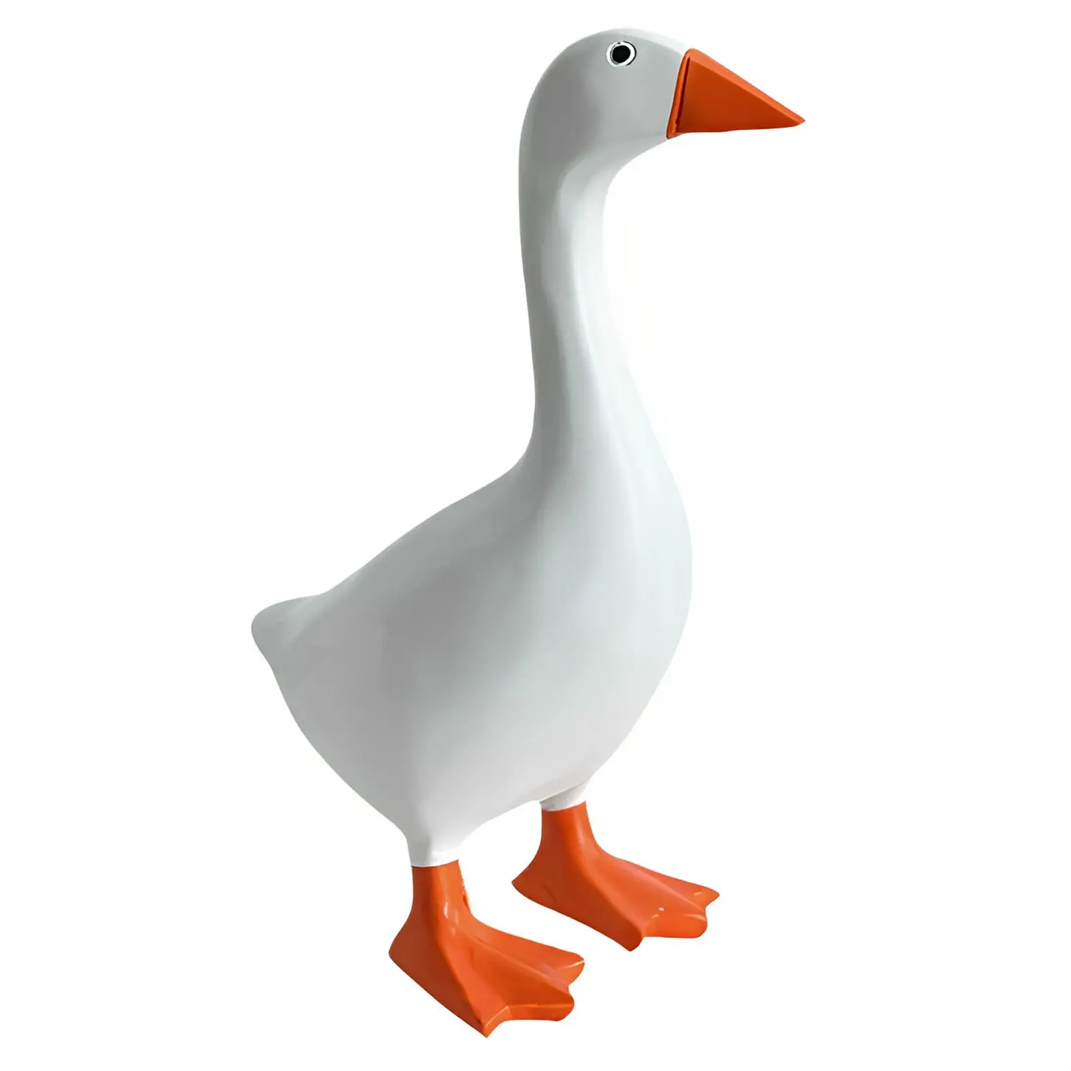 Orange desktop goose