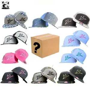 [COMBO BUY 1 GET 1] One Hat Box Sent, Embroidered Flying Combat Waterfowl 7 Panel Hat, Adjustable Hat, Standing on Snapback Hat, Outdoor Cap Gift Box for Men & Women