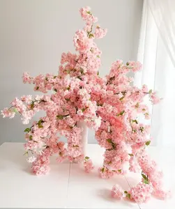 39" Artificial Cherry Blossom Branch in Blush Pink, Faux Spring Flowers, DIY Centerpiece | Florals |Wedding| Home Decorations |Gifts For Her