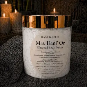 4oz Mrs.Dani’Or Whipped Body Butter