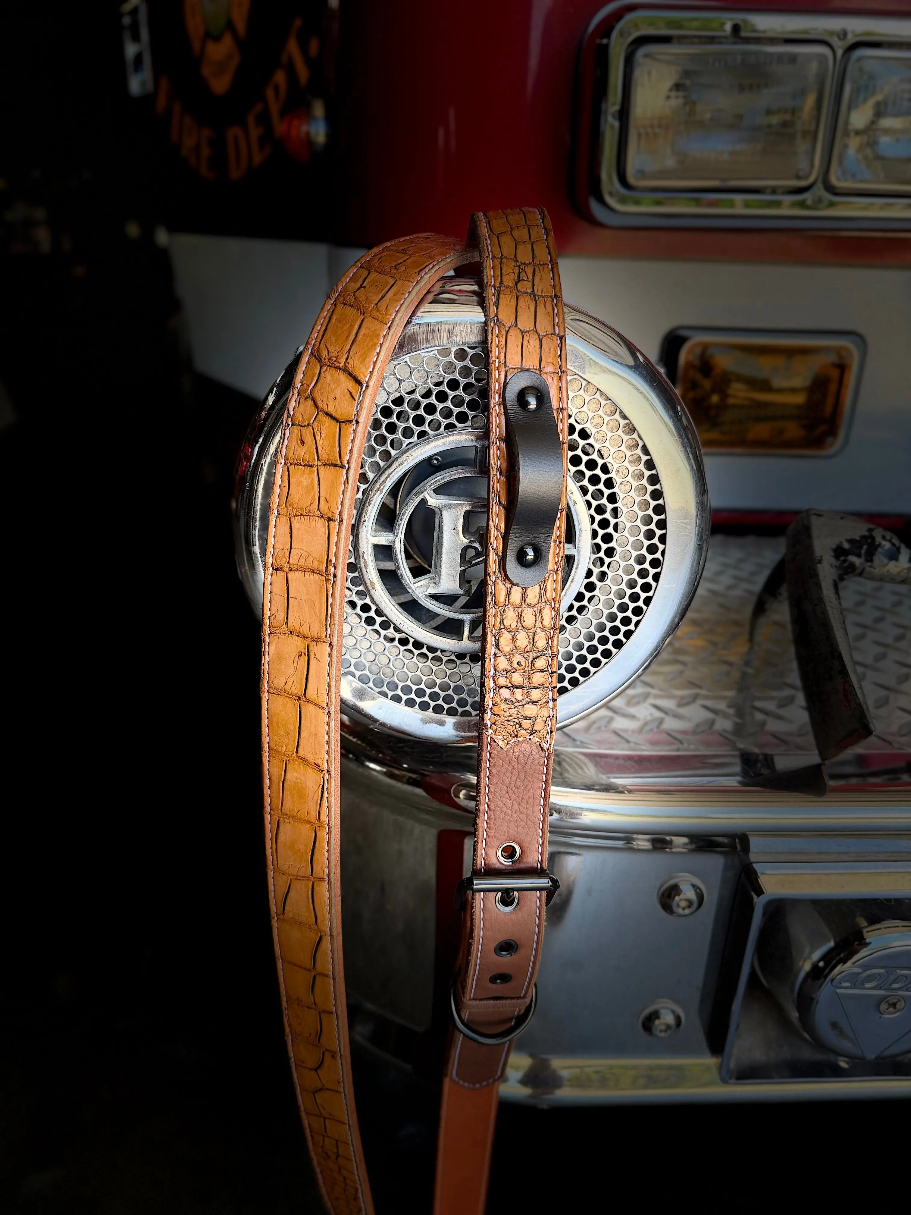 Genuine Gator Strap Set - Tan - Ready To Ship