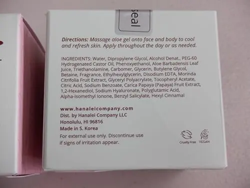 Hanalei Cruelty-Free & Paraben-Free Cooling Island Aloe Gel - Everyday  Moisturizer, After-Sun Care - Soothing Gel, Hydrating Formula - Full Size  (100g) - TikTok Shop