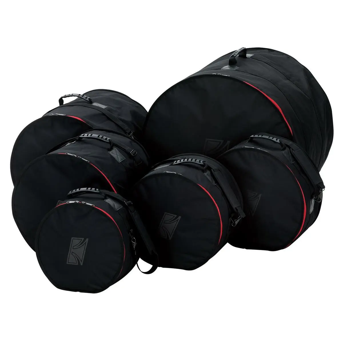 Tama DSS62S Standard Series 6-Piece Fabric Drum Bag Set for Drumming, Musical Instruments & Accessories Storage, Fabric Bag