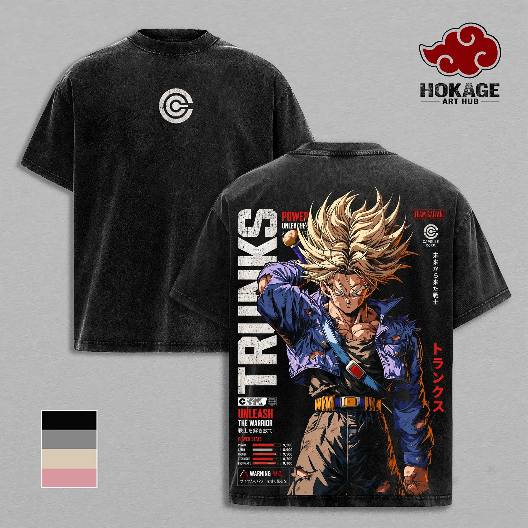 Future Trunks Capsule Corp DBZ Graphic Tee, Vintage 90s Back Print Anime Shirt for Men, Trendy Distressed Cotton T-Shirt, Unisex DBZ Streetwear Merch, Everyday Casual Japanese Manga Apparel, Aesthetic Y2K Men Fashion Graphic Tees, Top Fan Merch Outfits.