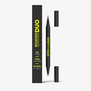 QuickLash DUO Lash Adhesive Eyeliner, Black and Clear Tip