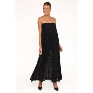 Davina Maxi Dress - Black Lace