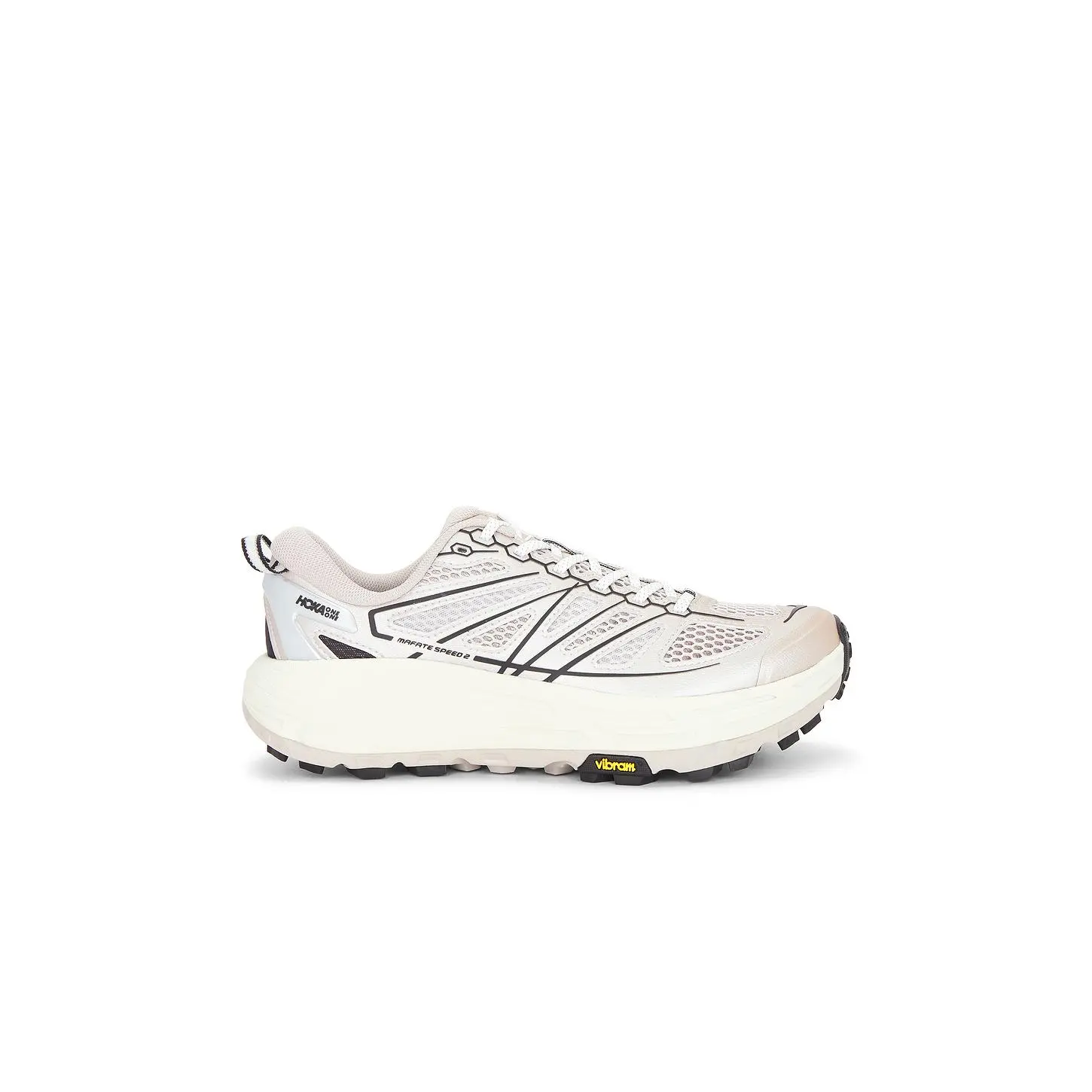 HOKA U Mafate Speed 2 Ts in Putty & Black