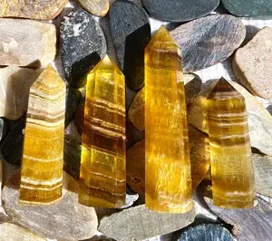 Yellow Fluorite Tower