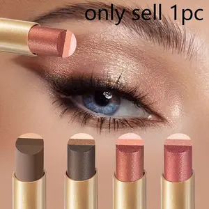 Cream-to-powder eyeshadow stick in three shades. Matte and shimmer blend naturally. Easy to apply and layer, suitable for both soft and bold eye makeup styles