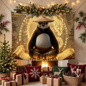 K-KongFu MOVIE Flags Multi Size Atmosphere Flag, Cheerleading Hand Pulled Banner, Portable Outdoor Event Flag & Wall Decor for Sports, Parties, Home and Room Decoration