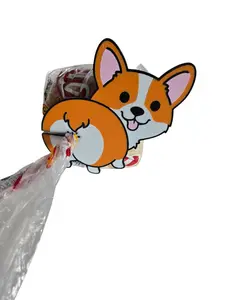 Funny Corgi Butt Bread Clip | 3D Printed Bag Sealer | Cute Dog Lover Kitchen Gift | Chip Clip Bag Closer | Reusable Food Storage Clip | Corgi Lover Gift