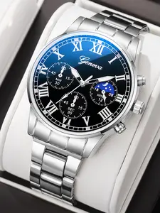 fashionable men's quartz watch is an ideal gift for Valentine's Day, Easter, Ramadan, birthdays, Halloween, Christmas, New Year, and Eid al Fitr