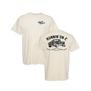 Comfort Colors Wyatt Flores Runnin On E Graphic T-Shirt Men's Tops – Vintage Country Truck Shirt