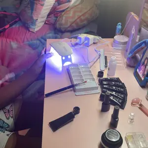 Professional Poly Gel Nail Kit, 1 Set 6-Color Poly Nail Gel Set with UV Lamp for Nail Extensions, Beginner-Friendly Gift Set for Women