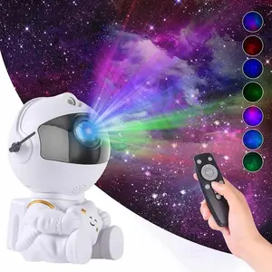 Astronaut Galaxy Projector - Star Projector Night Light - Nebula Projection Lamp With Remote
