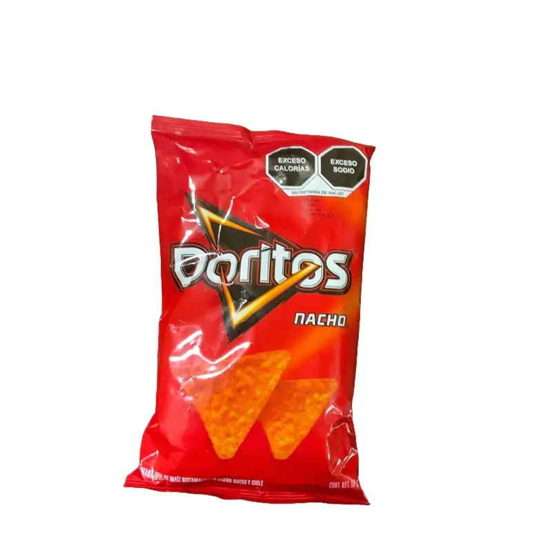 Doritos Nacho 10 pack Normal Size Bags - Crispy & Crunchy Mexican Chips for Quick Snack Enjoyment