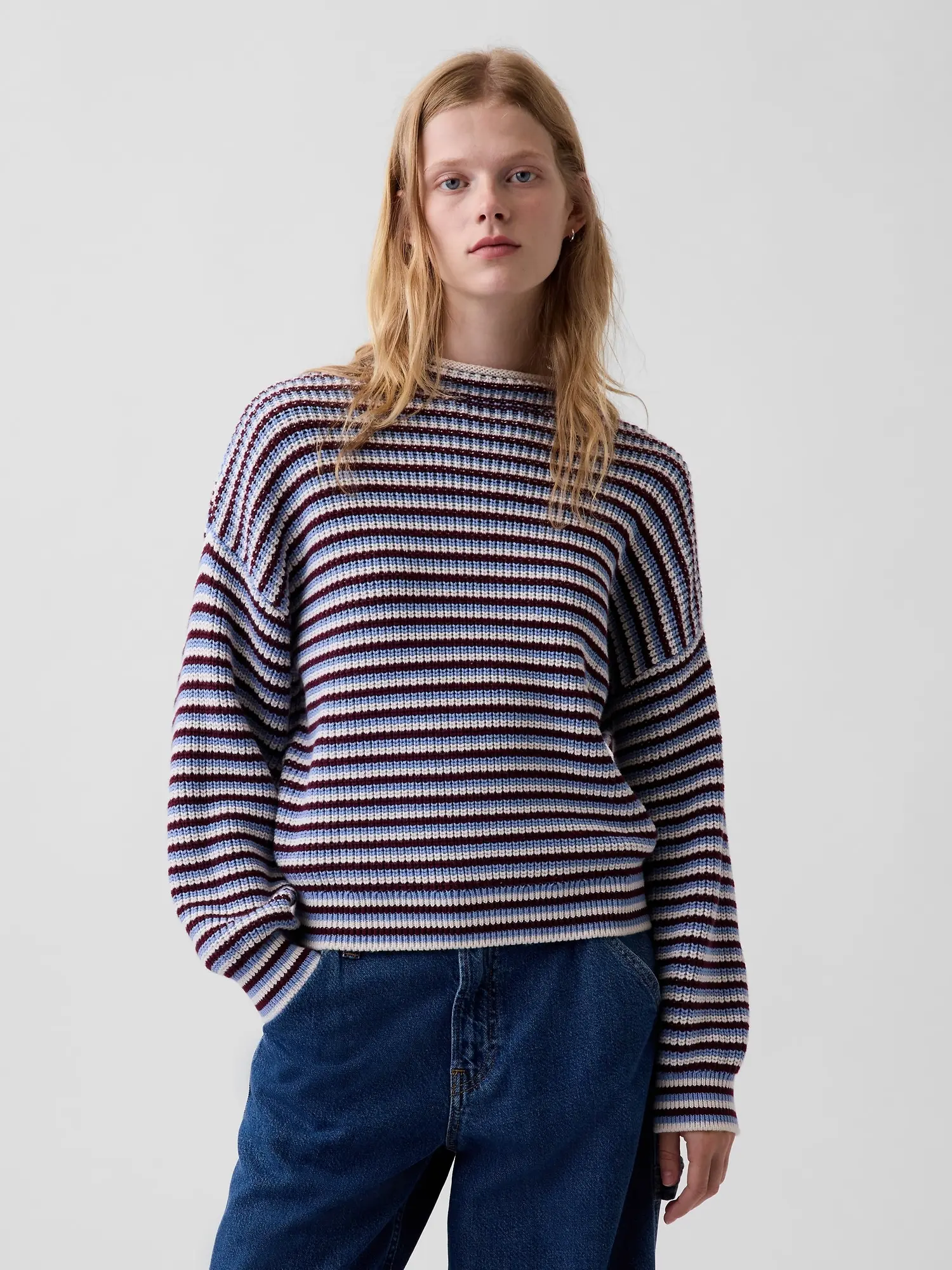 Gap Women's 100% Cotton Oversized Rollneck Sweater