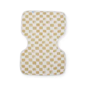 Cotton Muslin Burp Cloth - Adobe Checker