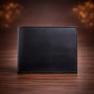Luxury Black Leather Wallet