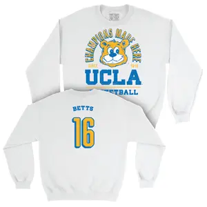 UCLA Women's Basketball White Arch Crew  - Sienna Betts