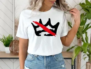 No Kings in America Shirt, Anti Trump Shirt, Political Shirts, Anti Maga Shirts, Crown No Kings Shirt