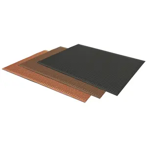 Rubber-Cal "Safe-Grip" Slip-Resistant Traction Mats - 1/4in Thick Rubber Runner