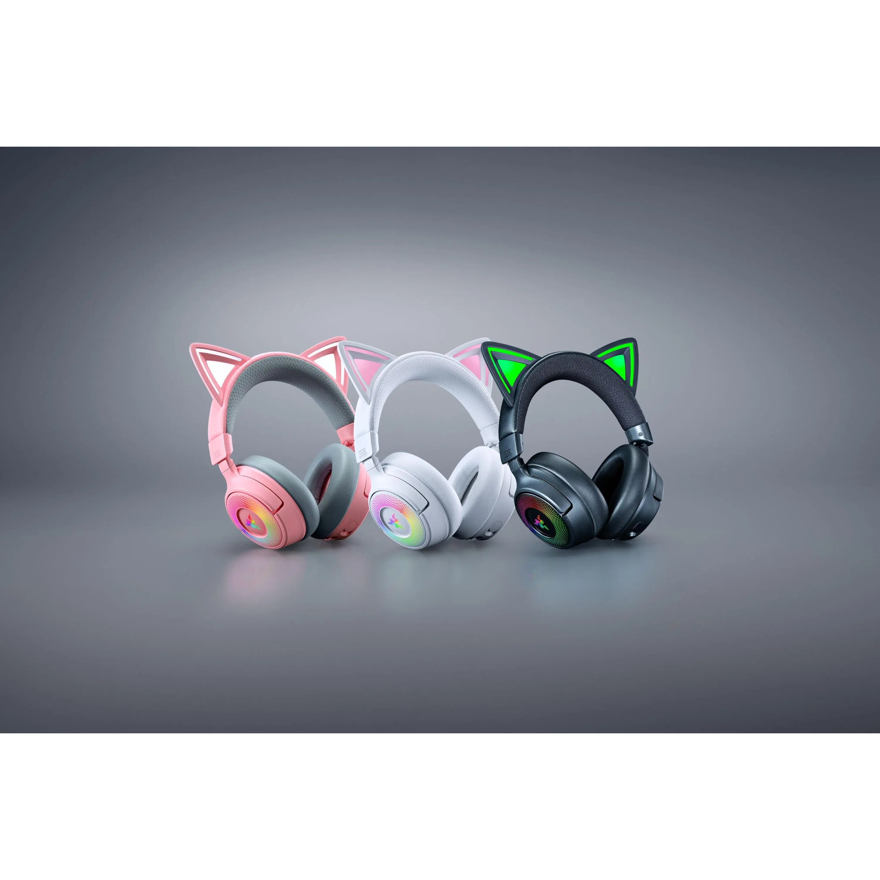 Razer Kraken Kitty V3 Pro Wireless RGB Gaming Headset with Kitty Ears
