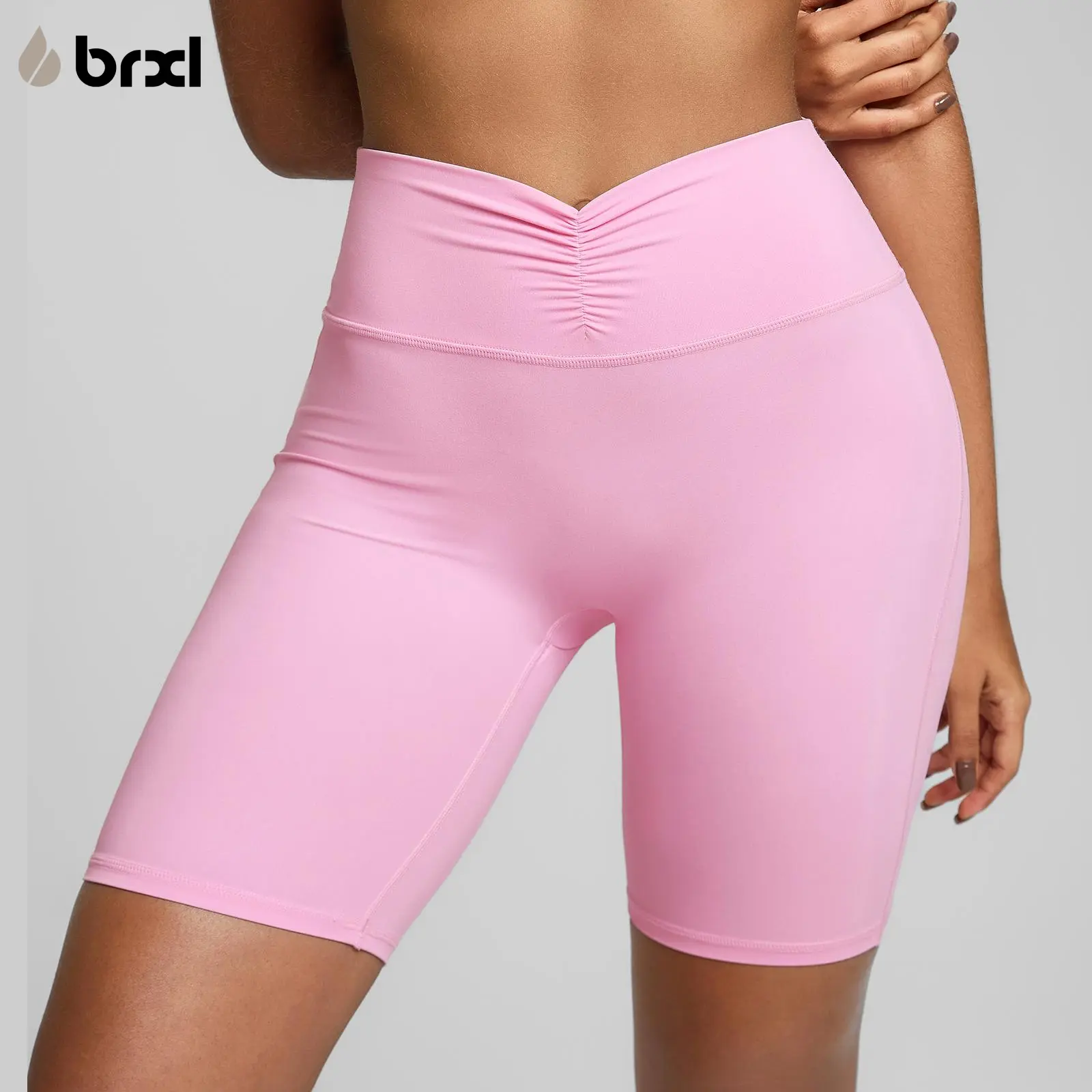 BRXL 【Discount for live】Biker Shorts for Women High Waist-brxl-1