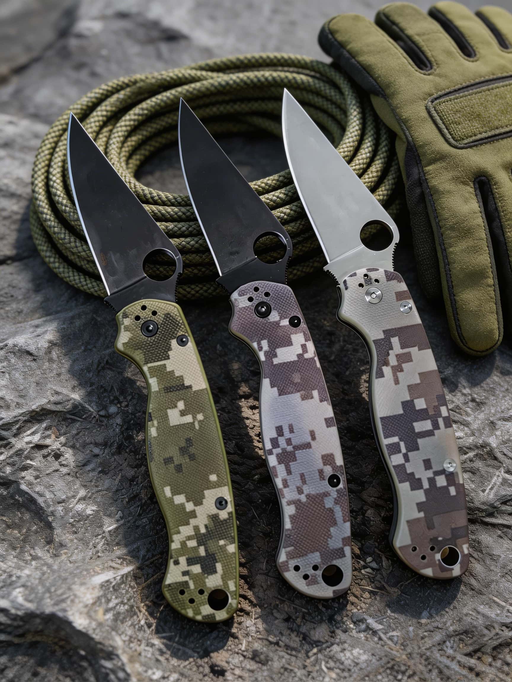 C81 Folding Knife: G10 Handle |  Outdoor l & Camping Hunting Knife | Portable Pocket Knife & Perfect Gift