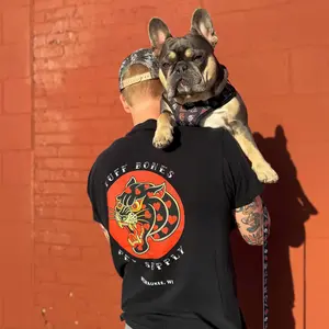Valentine Panther Traditional Tattoo T-Shirt